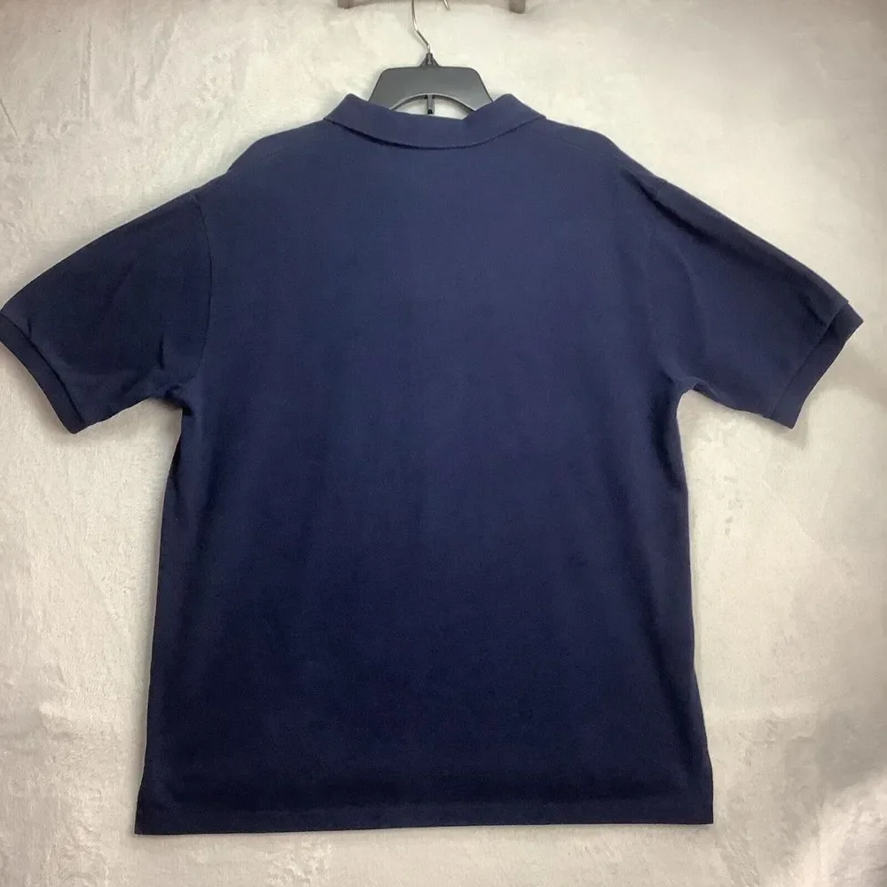 Vintage 1996 Olympics Atlanta Polo Men's Shirt Size XL Navy Blue short sleeve